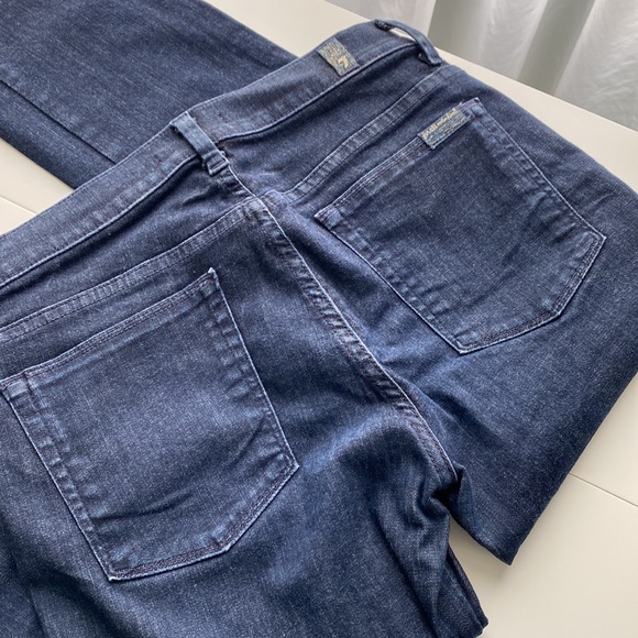 7 For All Man Kind Slim Straight Jeans - Picture 5 of 9